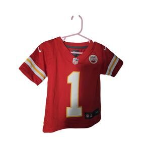 NFL Official Kansas City Chiefs Jersey #1 Personalized Joshua Size 2T